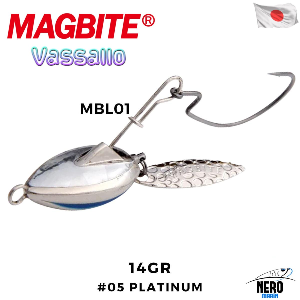Magbite Vassallo Swimming Rig 14.0gr #05 Platinum