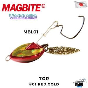 Magbite Vassalo Swimming Rig 7.0gr #01 Red Gold
