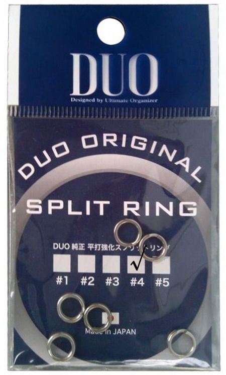 Split Ring Halka  No.4  18kg. 39Lb.