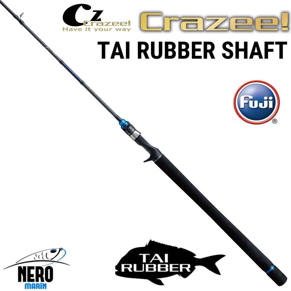 Crazee Tai Rubber Shaft C672ML 2.00mt./Max. 120gr.