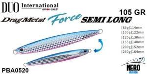 Duo Drag Metal Force Semi-Long Jig 105Gr. PBA0520 Blue Pink