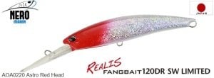 Realis Fangbait 120DR SW AOA0220 / Astro Red Head