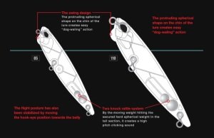 Realis Pencil 110  GEA3006 / Ghost Minnow