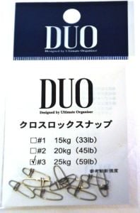 Cross Lock Klips No. 3  25kg. (59lb.)