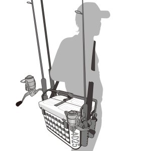 Daiichiseiko Tackle carrier MS4025 White