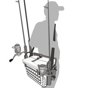 Daiichiseiko Tackle carrier MS2725 White