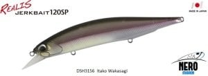 Realis Jerkbait 120SP DSH3156 Itako Wakasagi