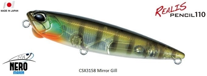 Realis Pencil 110  CSX3158 / Mirror Gill