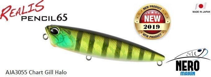 Realis Pencil  65 AJA3055 Chart Gill Halo