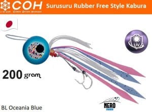 COH Kabura Slider Tai Rubber Jig 200gr. BL