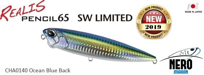 Realis Pencil  65 SW CHA0140 Ocean Blue Back