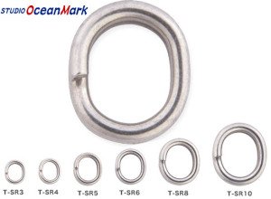 SOM Split Ring T-SR #7 8 Pcs / Pack 440LB