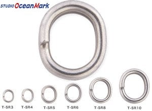 SOM Split Ring T-SR #5 10 Pcs / Pack 330LB