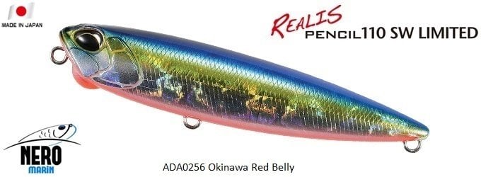 Realis Pencil 110SW  ADA0256 / Okinawa Red Belly