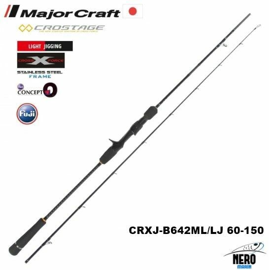 MC New Crostage CRXJ-B642ML/LJ Light Jigging Kamış Bait Model 195cm 60-150g
