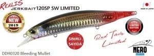 Realis Jerkbait 120SP SW DDH0320 Bleeding Mullet