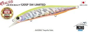 Realis Jerkbait 120SP SW AJA3062 Tequila Halo