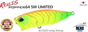 Realis Popper 64SW ACC0325 Funky Shrimp