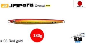 MC Jigpara Vertical Ikanago JPVIK-180gr #03 Red Gold