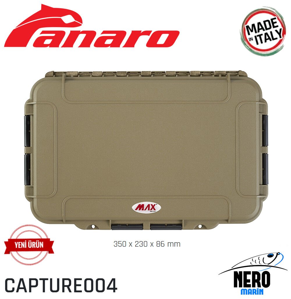 Panaro Max 004 Capture Sahara Sızdırmaz Bölmeli Kutu 175*115*47mm.