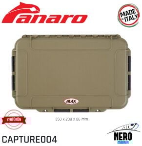 Panaro Max 004 Capture Sahara Sızdırmaz Bölmeli Kutu 175*115*47mm.