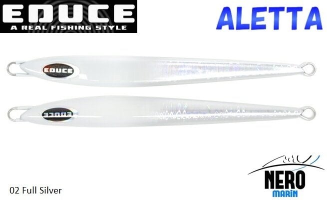 Educe Aletta 120gr Jig 02 Glow Silver
