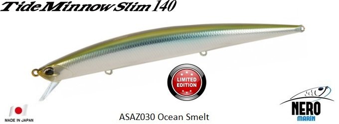 Tide Minnow Slim 140 ASAZ030 / Ocean Smelt