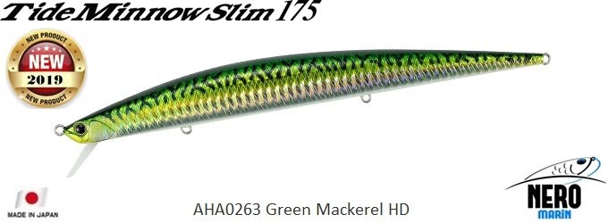 Tide Minnow Slim 175 AHA0263 / Green Mackerel HD