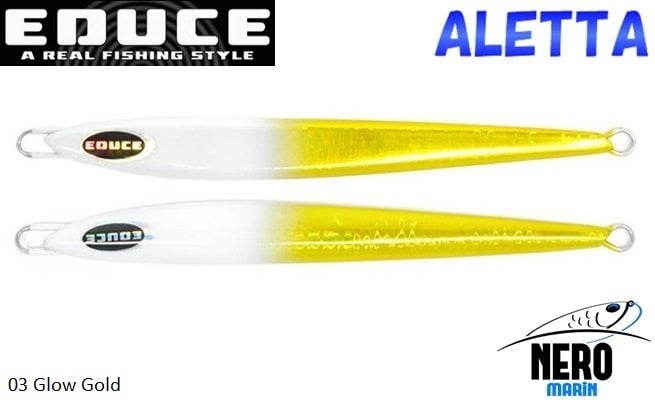 Educe Aletta 180gr Jig 03 Glow Gold