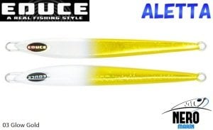 Educe Aletta 180gr Jig 03 Glow Gold