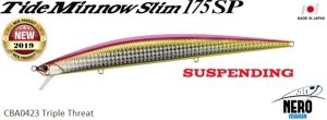 Tide Minnow Slim 175SP CBA0423 Triple Threat
