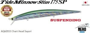 Tide Minnow Slim 175SP AQAZ033 Chart Head Sayori