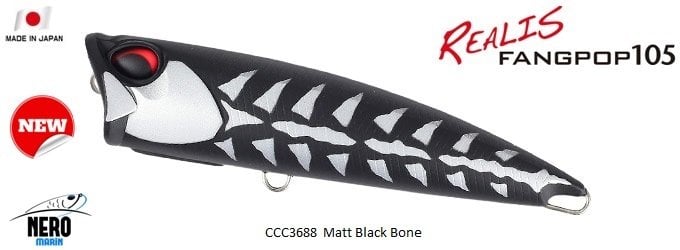 Realis Fangpop 105 CCC3688 / Matt Black Bone