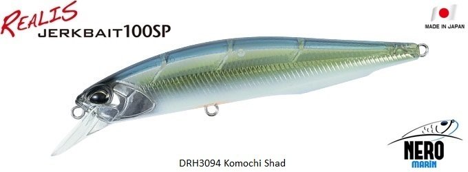 Realis Jerkbait 100SP  DRH3094 / Komochi Shad