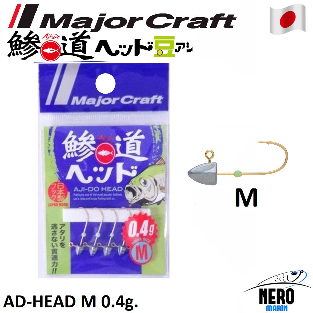 MC Ajido Jighead AD-HEAD 0.4/M (5pcs. Bag)