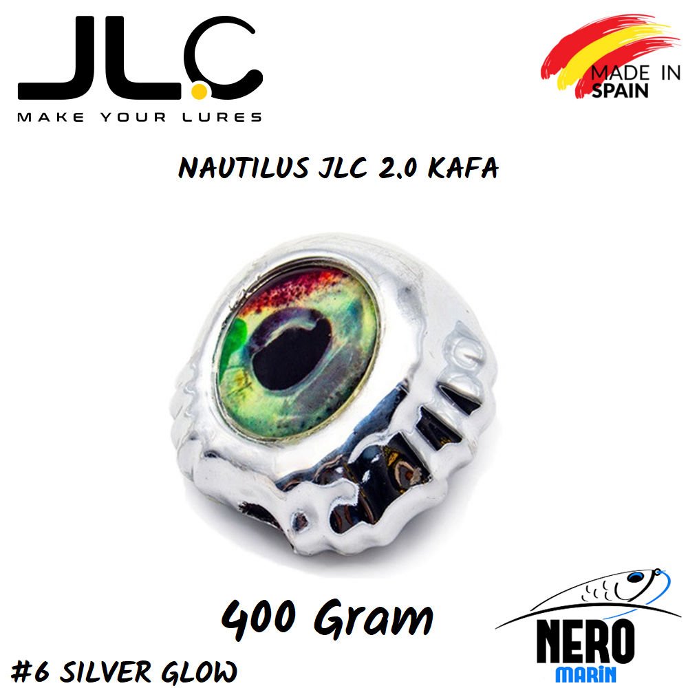 JLC Nautilus 2.0 Tai Rubber Yedek Kafa 400gr. #6 Silver Glow