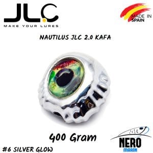 JLC Nautilus 2.0 Tai Rubber Yedek Kafa 400gr. #6 Silver Glow