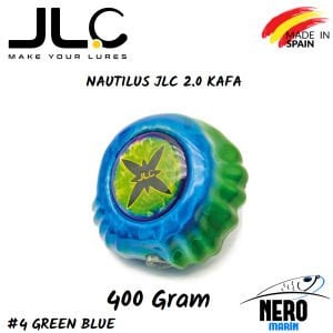 JLC Nautilus 2.0 Tai Rubber Yedek Kafa 400gr. #4 Green Blue