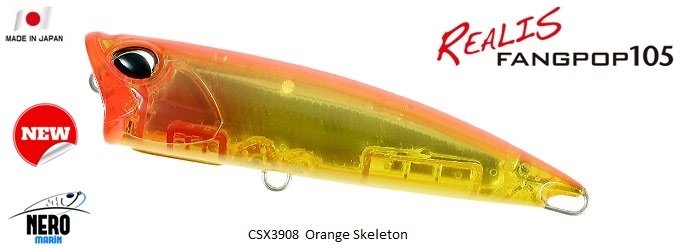 Realis Fangpop 105 CSX3908 / Orange Skeleton