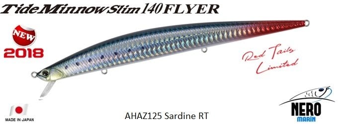Tide Minnow Slim Flyer 140 AHAZ125 / Sardine RT