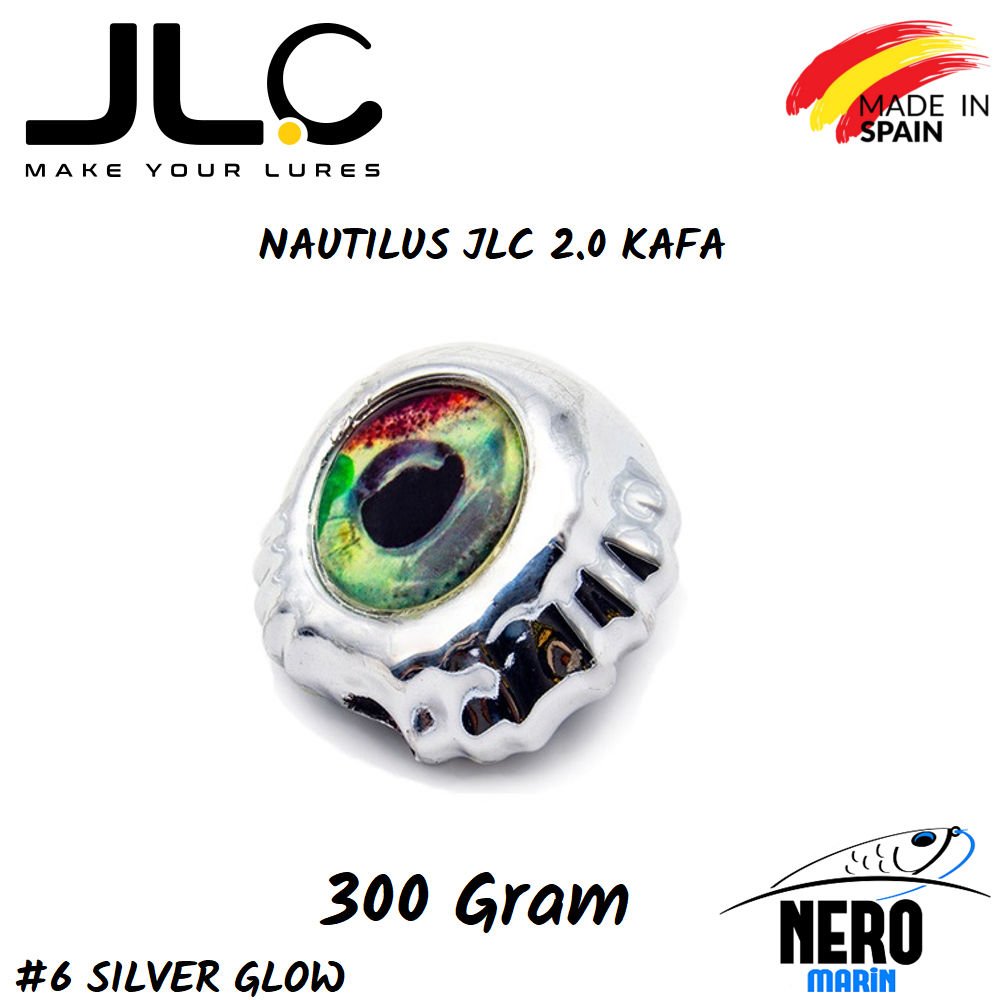 JLC Nautilus 2.0 Tai Rubber Yedek Kafa 300gr. #6 Silver Glow