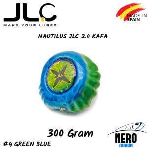 JLC Nautilus 2.0 Tai Rubber Yedek Kafa 300gr. #4 Green Blue