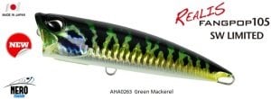 Realis Fangpop 105 SW AHA0263 / Green Mackerel