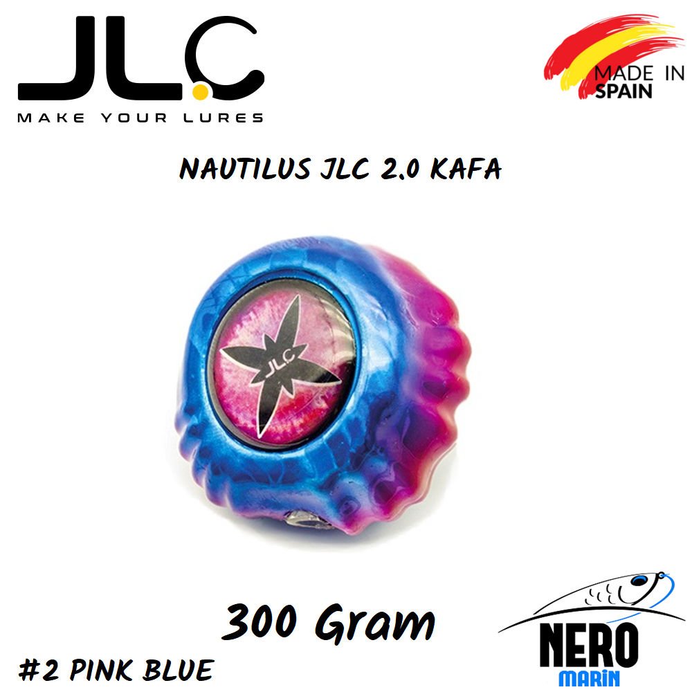 JLC Nautilus 2.0 Tai Rubber Yedek Kafa 300gr. #2 Pink Blue