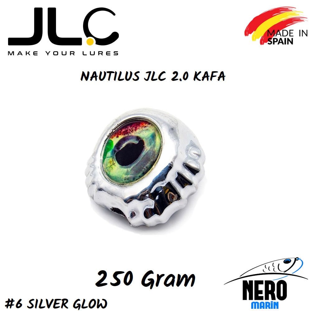 JLC Nautilus 2.0 Tai Rubber Yedek Kafa 250gr. #6 Silver Glow