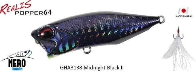 Realis Popper 64  GHA3132 Midnight Black II
