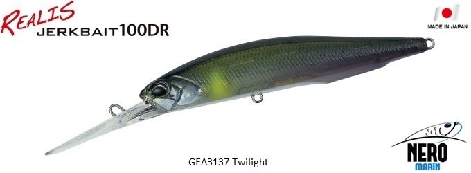 Realis Jerkbait 100DR  GEA3137 / Twilight
