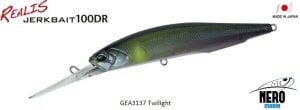 Realis Jerkbait 100DR  GEA3137 / Twilight