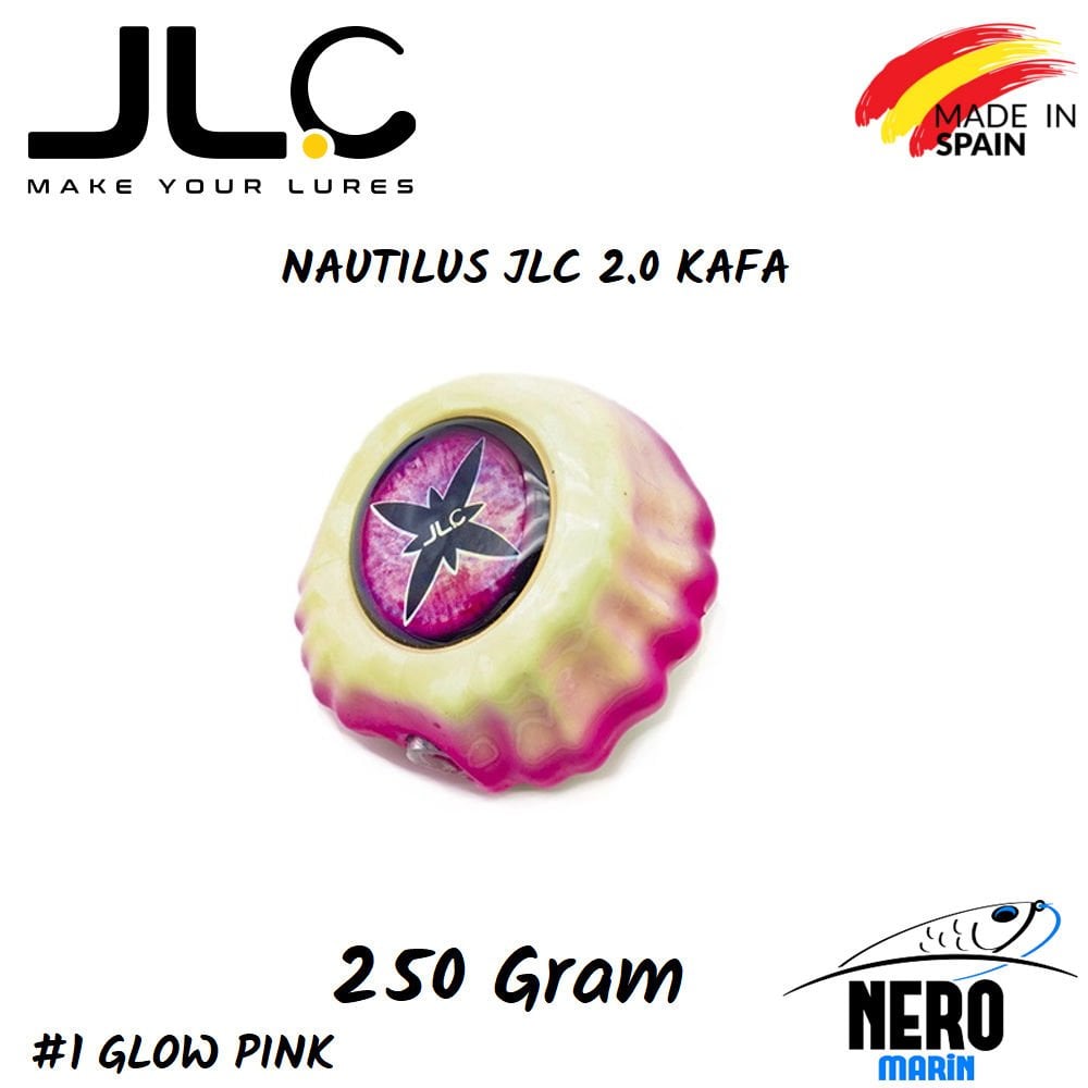JLC Nautilus 2.0 Tai Rubber Yedek Kafa 250gr. #1 Glow Pink