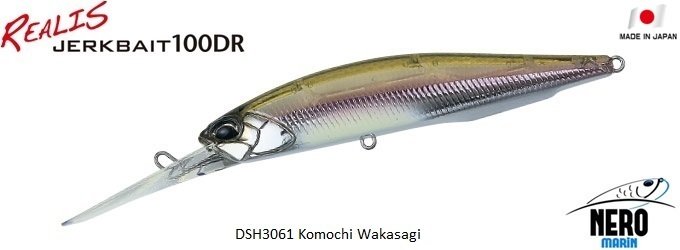 Realis Jerkbait 100DR  DSH3061 / Komochi Wakasagi